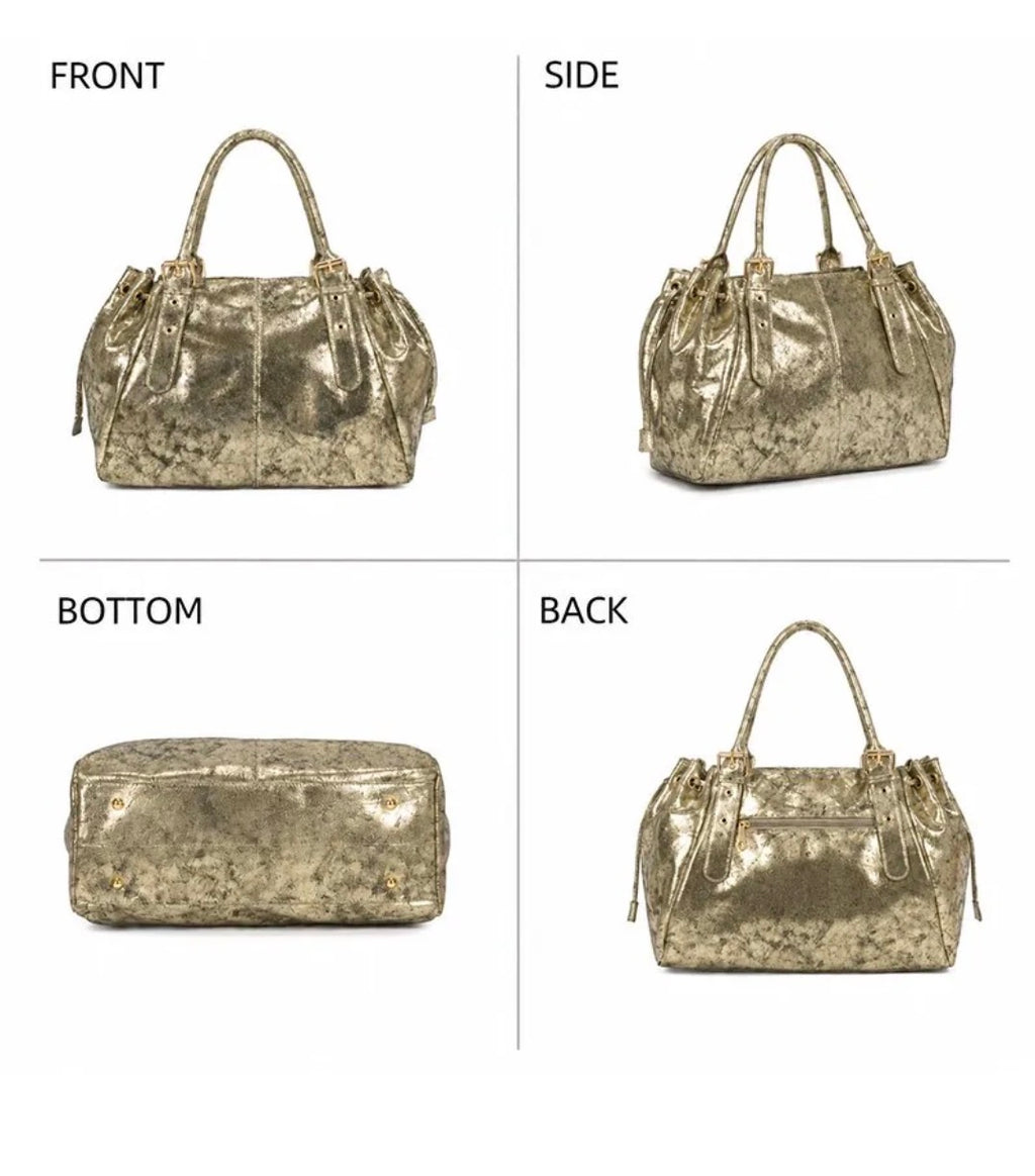 Grand sac Sasha argenté